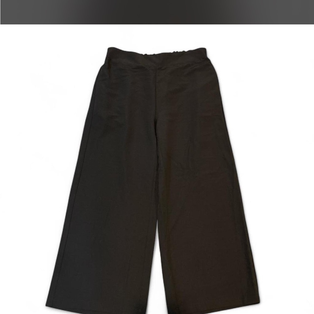 NWT Women’s XL Black Wide Leg Pants with Pockets Boho Buisness Casual